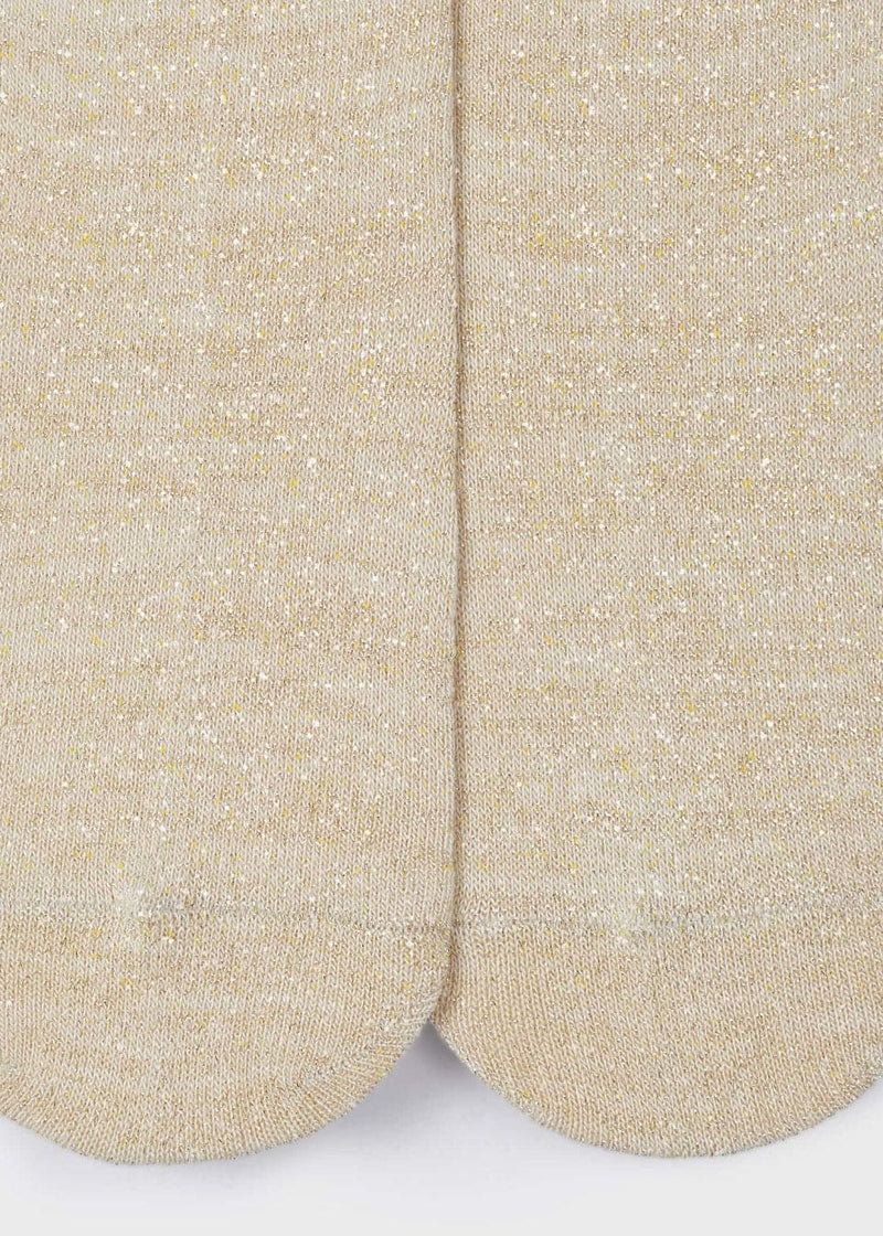 Mayoral Girls Tights- Marzapan - Champage With Gold Fleck - 10799