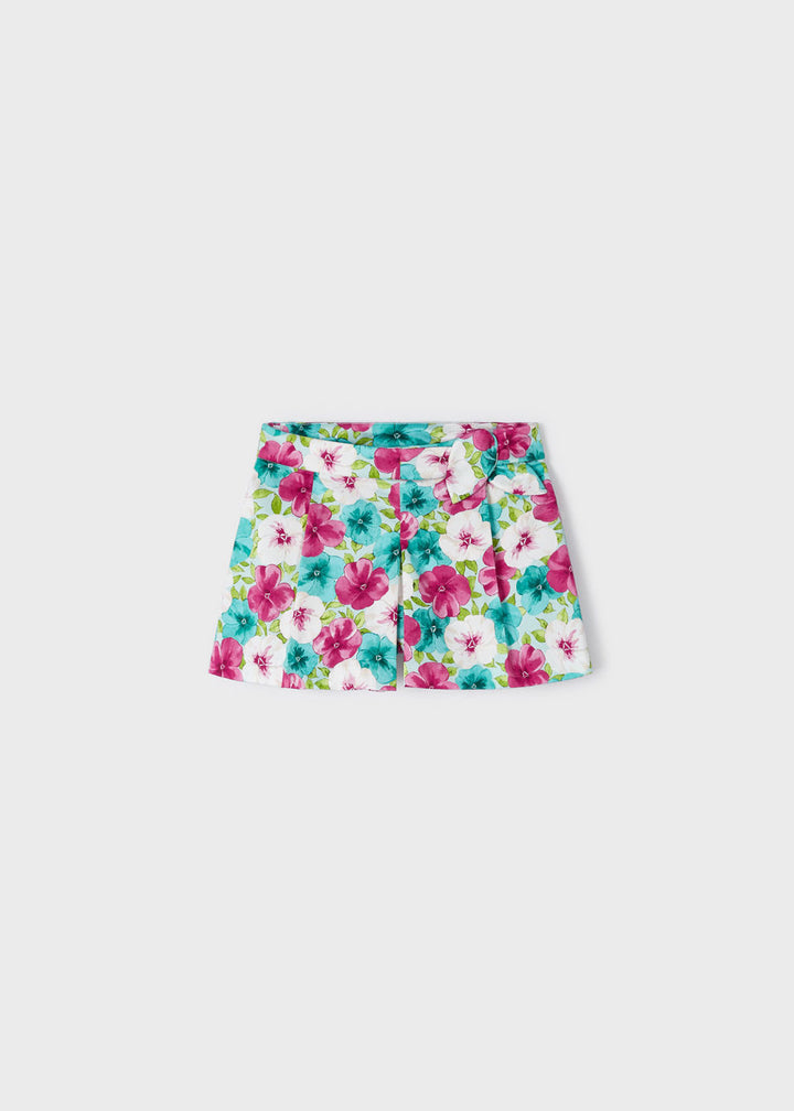 Mayoral Girls T-shirt & Satin Skort Set - 3080 & 3907