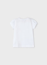 Mayoral Girls T-shirt & Satin Skort Set - 3080 & 3907