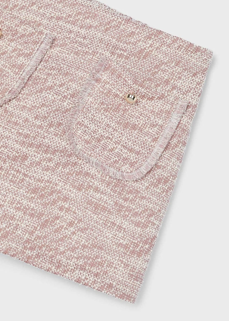 Mayoral Girls Tweed Skort & Long Sleeved Top - 4066 & 4908