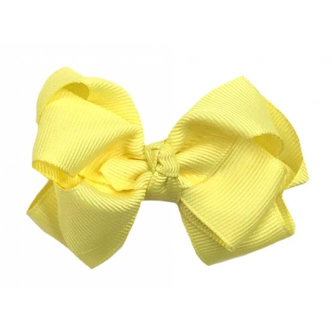 HARRIS KIDS Hair Bow Various Sizes - Lemon