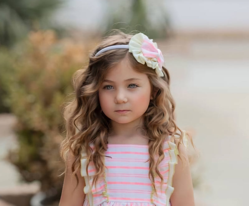 Miranda Girls Neon Stripe Dress - 252/V