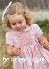 Pretty Originals Smocked Dress, Bloomers & Headband - MT02220