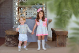 Miranda Girls Multicoloured Neon Dress - 251 V