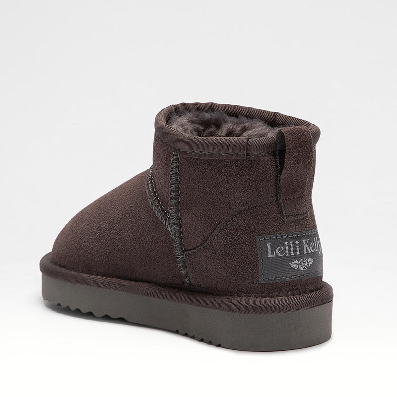 Lelli Kelly Giulia Stivale Grey Leather Boots - LKHK2262
