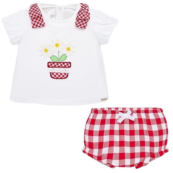 Mayoral Baby Girls Jam Pant  Set 1138