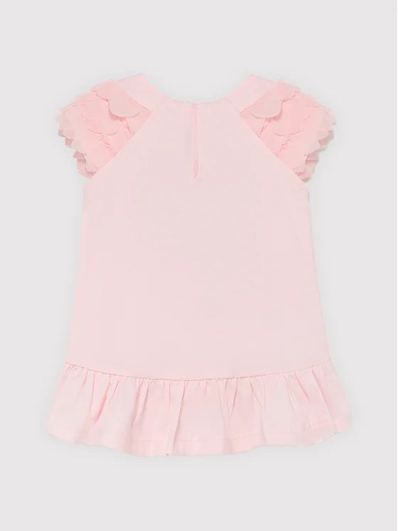 Mayoral Girls Baby Pink Dress 1975