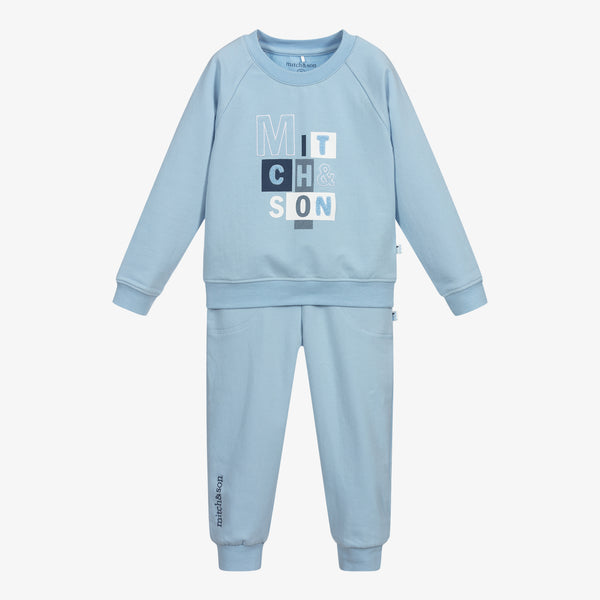 Mitch & Son Pheonix Pale Blue Tracksuit - MS21404