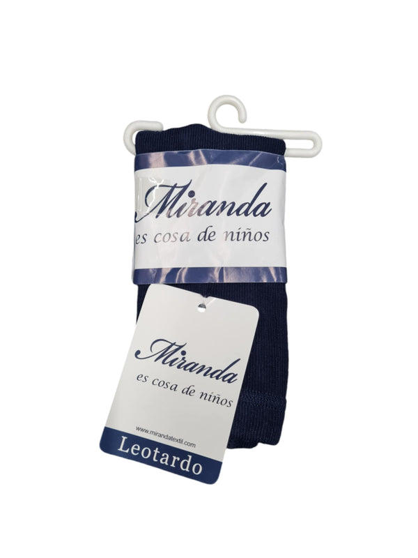 Miranda Navy Blue  Unisex Tights