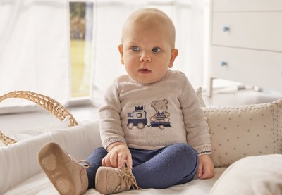 Mayoral Baby Boys Three Piece Set - Jumper, Shorts & Tights - 2240