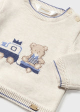 Mayoral Baby Boys Three Piece Set - Jumper, Shorts & Tights - 2240