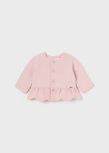 Mayoral Three Piece Set With Cardigan - 2756 - Rosa Pink