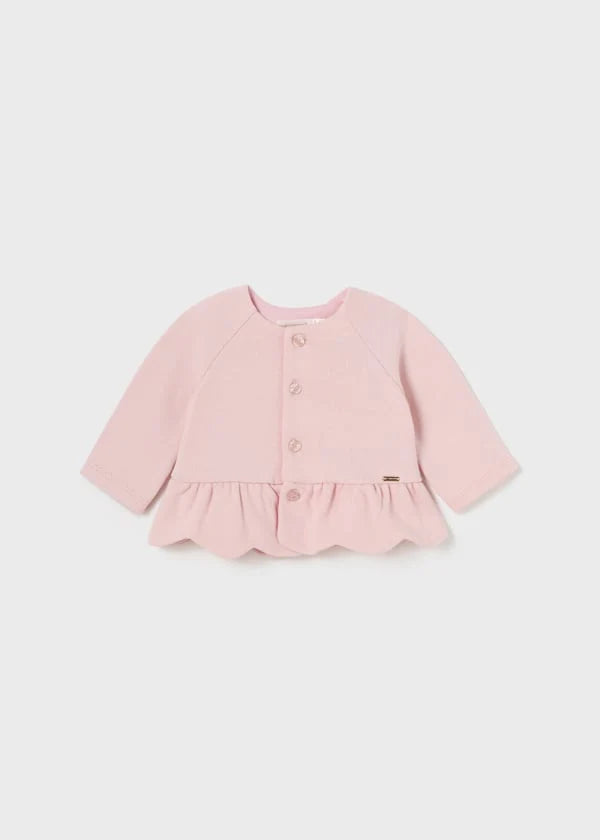 Mayoral Three Piece Set With Cardigan - 2756 - Rosa Pink