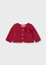 Mayoral Three Piece Set With Cardigan - 2238 - Red & Green Tartan