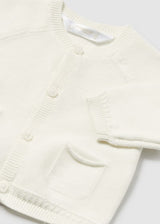 Mayoral Baby Boys Cream Cardigan - 1380