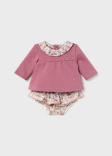 Mayoral Baby Girls Floral Jumper and Skirt Set - 2246