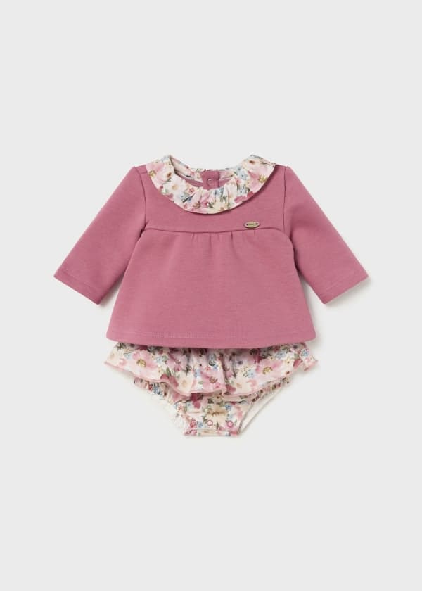 Mayoral Baby Girls Floral Jumper and Skirt Set - 2246