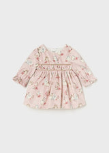 Mayoral Girls Velvet Rabbit Printed Dress - 2809