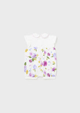 Mayoral Girls Floral Romper - 1704 - Matching Items Available