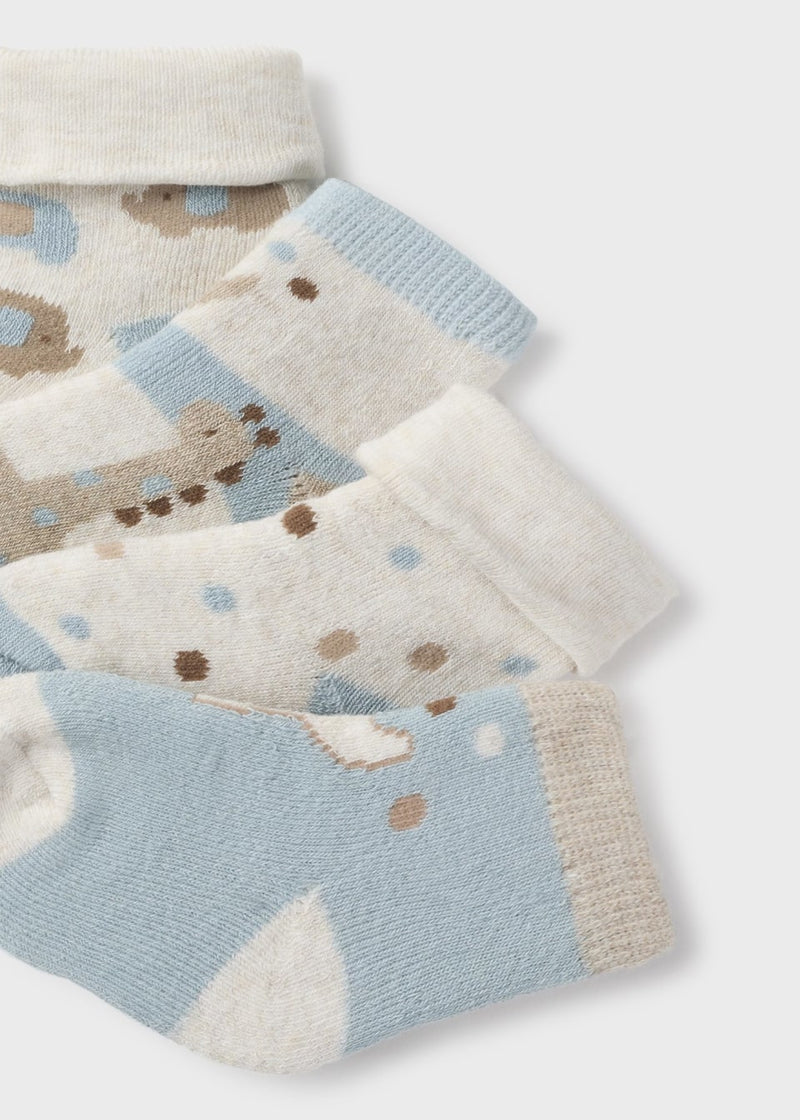 Mayoral Baby Boys Pack Of Four Socks - 9759