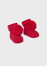 Mayoral Pom Pom Socks And Headband Set  - 9657 - Red