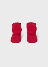 Mayoral Pom Pom Socks And Headband Set  - 9657 - Red