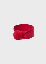 Mayoral Pom Pom Socks And Headband Set  - 9657 - Red