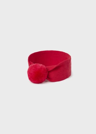 Mayoral Pom Pom Socks And Headband Set  - 9657 - Red