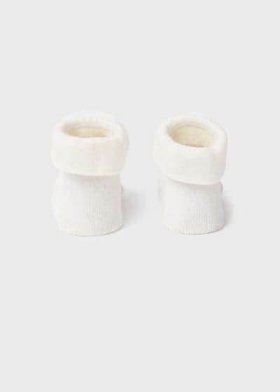 Mayoral Pom Pom Socks And Headband Set - 9657 - Ivory