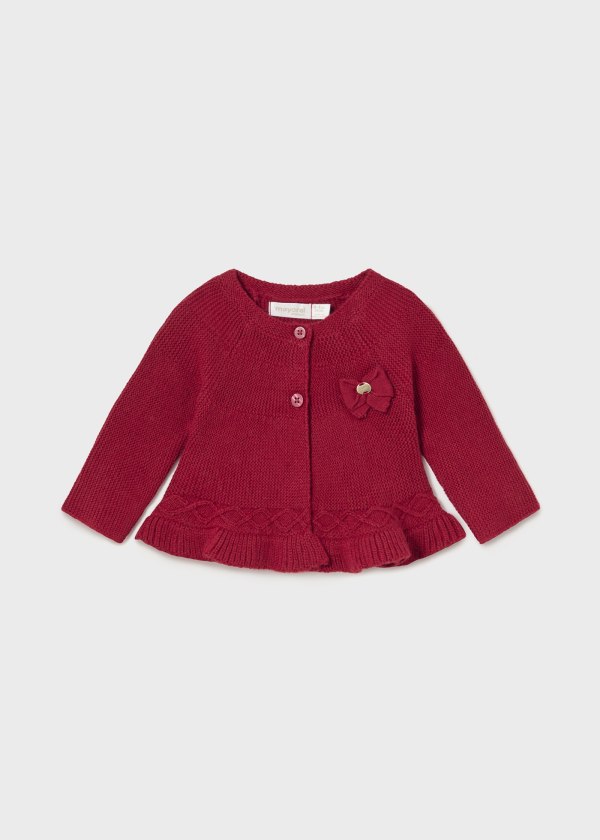 Mayoral Baby Girls Red Cardigan - 2303