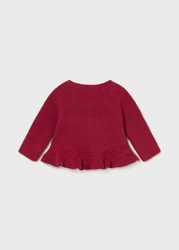 Mayoral Baby Girls Red Cardigan - 2303