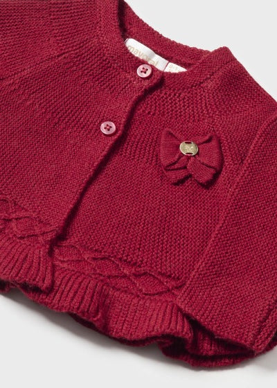 Mayoral Baby Girls Red Cardigan - 2303