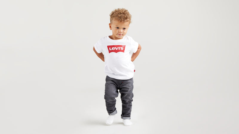 Levi's Unisex  White & Red T-shirt - 6E8157-001