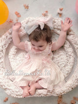 Pretty Originals Girls Smocked Two Piece Dress Set