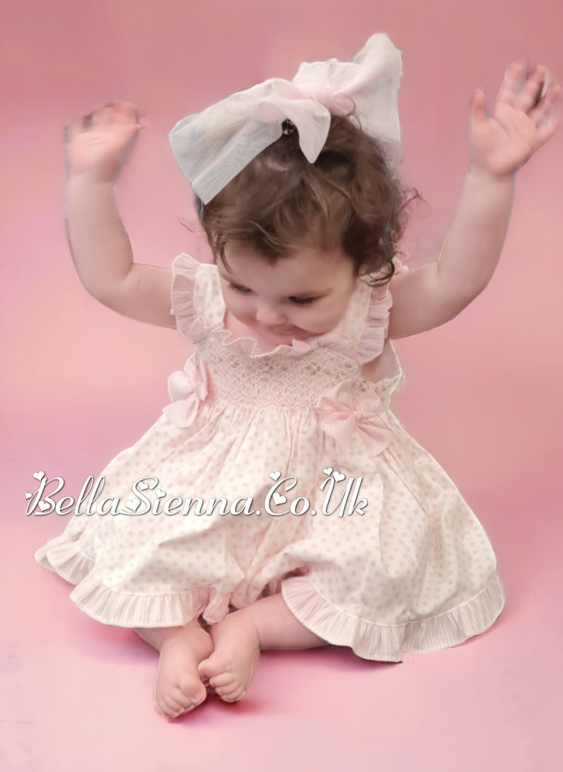 Pretty Originals Girls Smocked Two Piece Dress Set