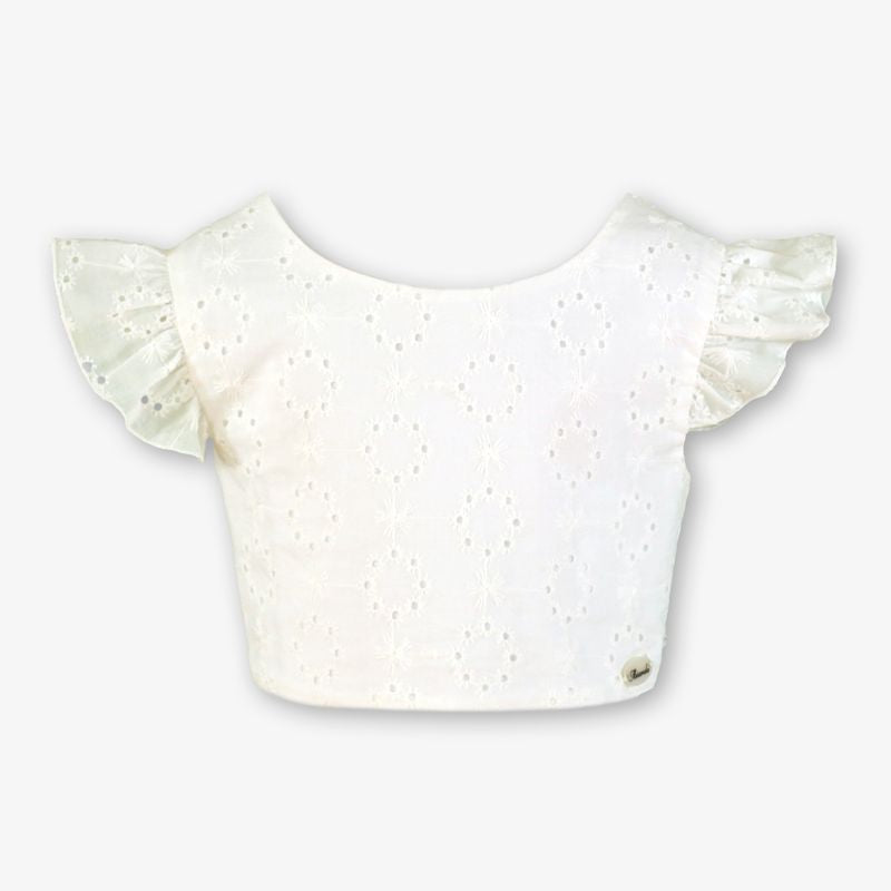 Miranda Girls White Top With Bright Pink Skirt - 0604 2&F