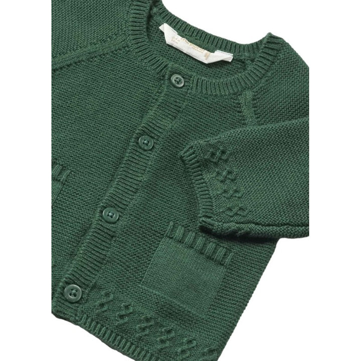 Mayoral Boys Three Piece Tartan Set With Green Cardigan - 2239