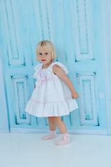 Babine White & Pink Dress - 2422848