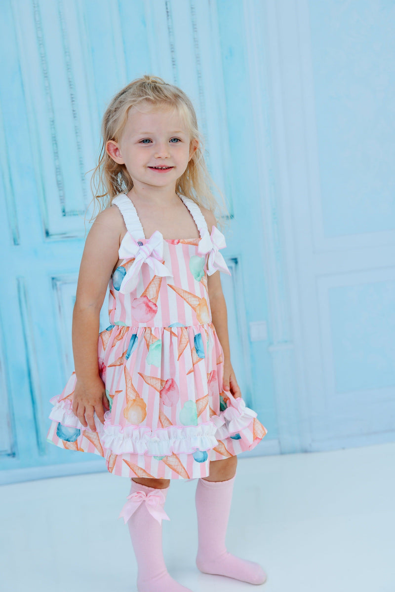 Babine Ice Cream Print Dress - 2422822