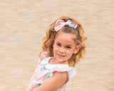 Babine Ice Cream Print Hair Bow - 2422916