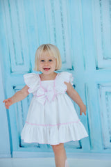 Babine White & Pink Dress - 2422848