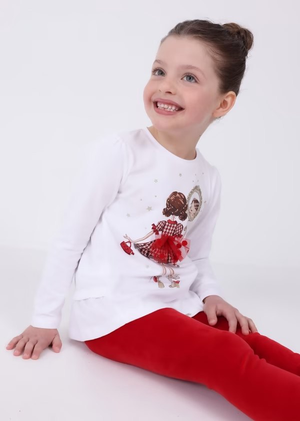 Mayoral Velvet Leggings Set- 4785
