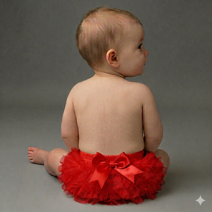 Couche Tot Red Tutu Frilly Knickers Pants