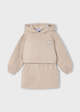 Mayoral Girls Trendy Cargo Skirt & Hoody Set - 4935
