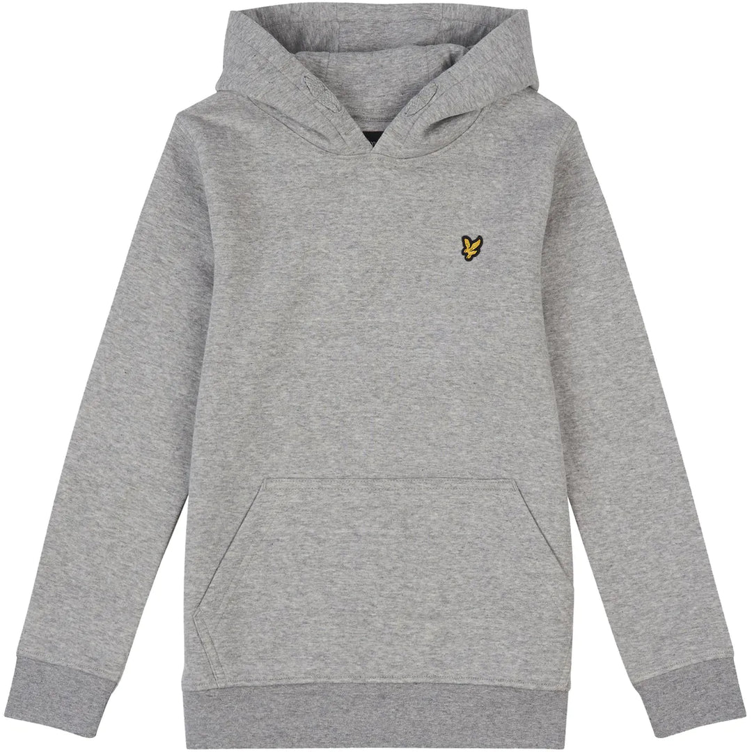 Lyle & Scott Boys Vintage Grey Heather Hoodie & Joggers Tracksuit