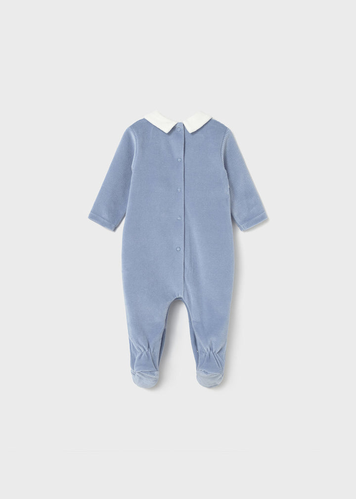 Mayoral Baby Blue Soft to Touch Sleepsuit - 2715
