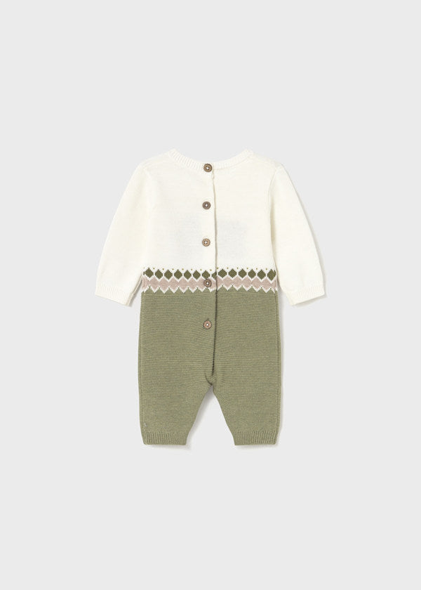 Mayoral Baby Boys Knitted Romper - 2611