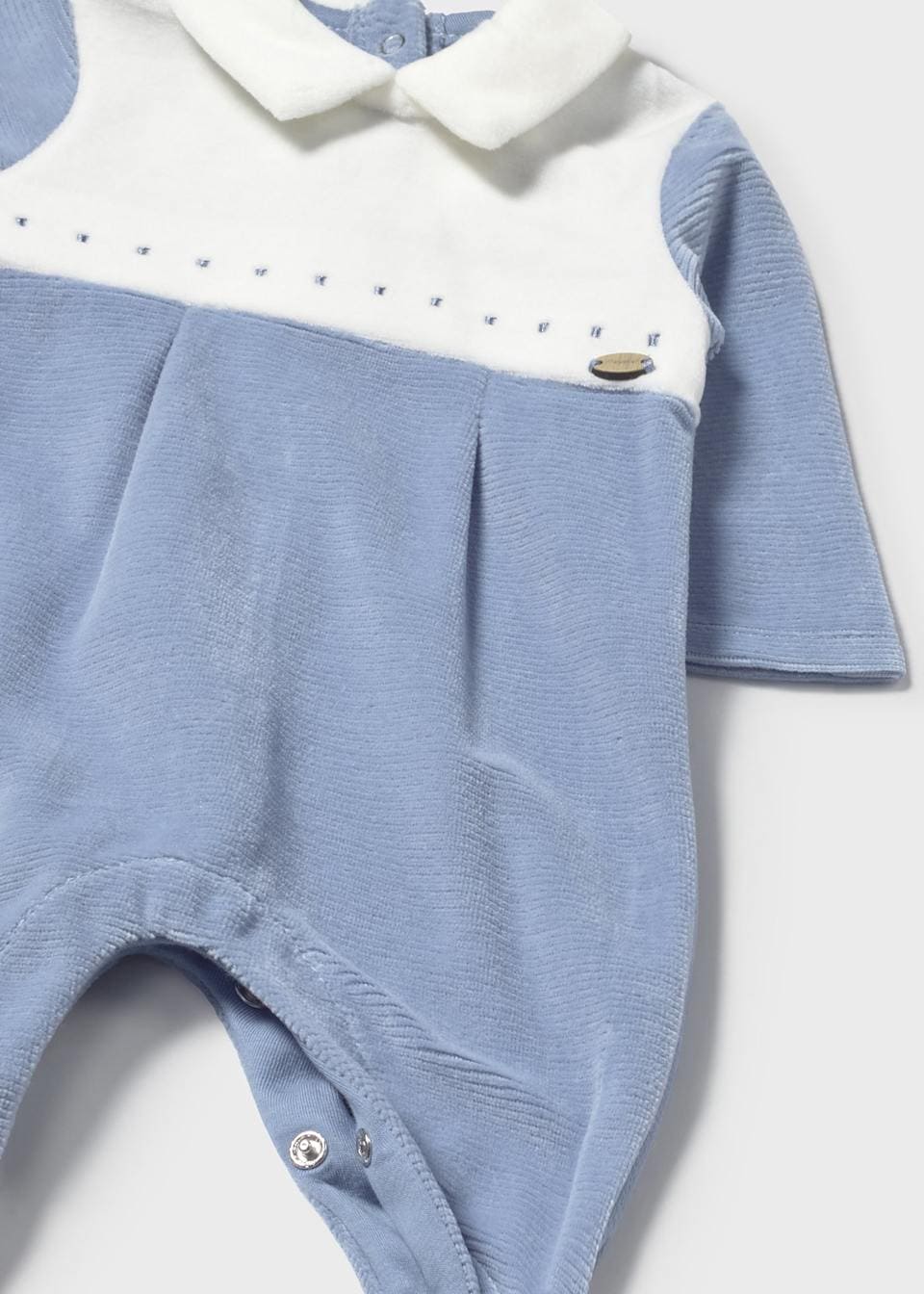 Mayoral Baby Blue Soft to Touch Sleepsuit - 2715