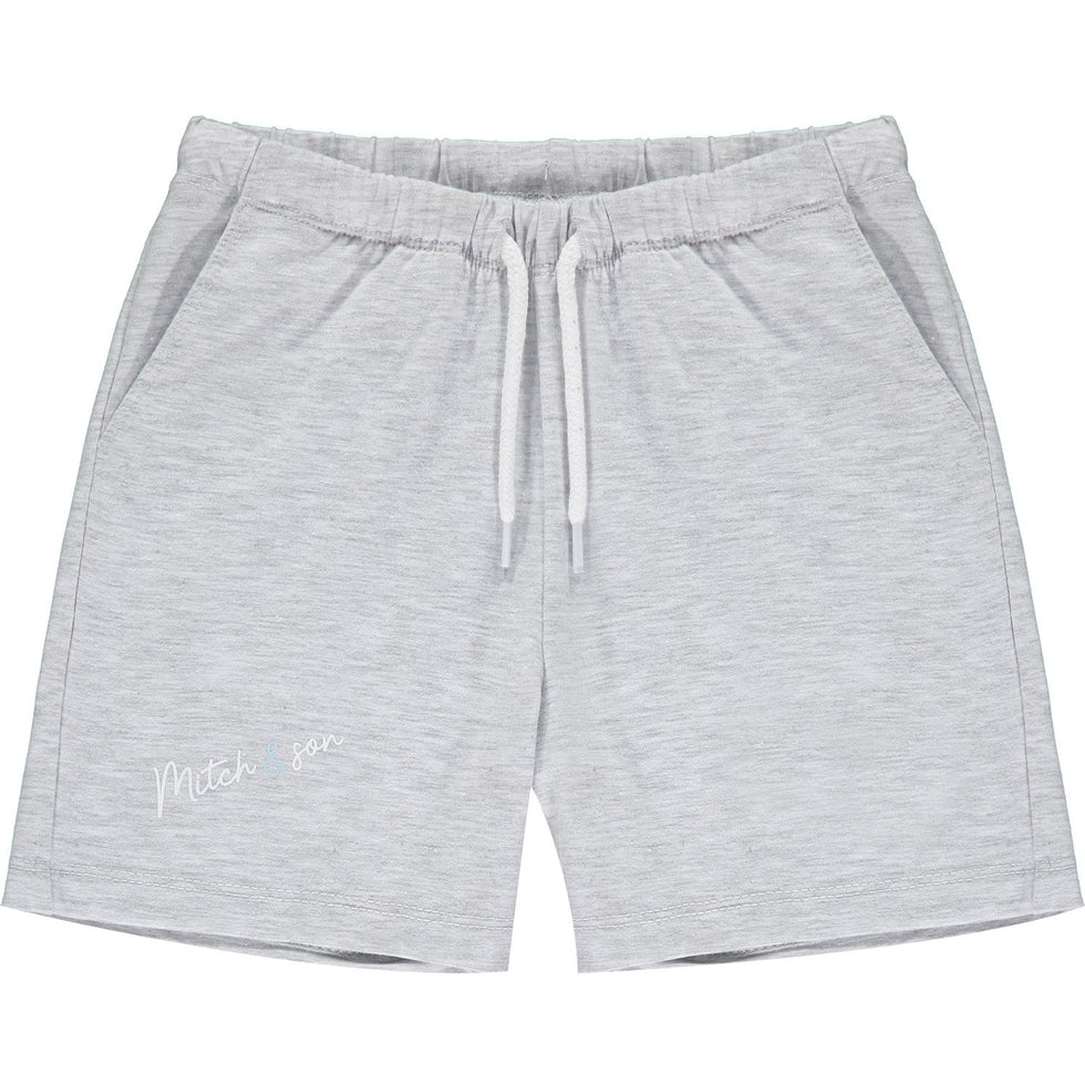 Mitch & Son Circle Signature Jersey Shorts & T-shirt Set - Pale Blue - MS22109 - ANTON
