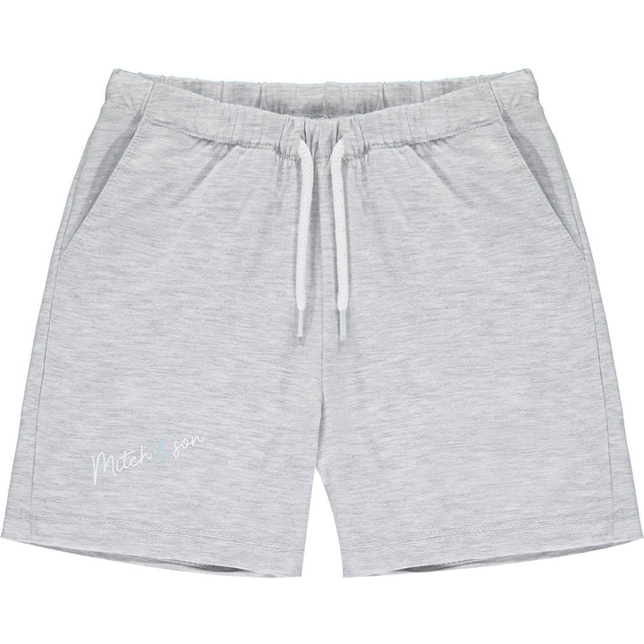 Mitch & Son Circle Signature Jersey Shorts & T-shirt Set - Pale Blue - MS22109 - ANTON